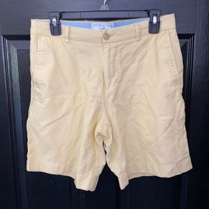 Southern tide yellow shorts
